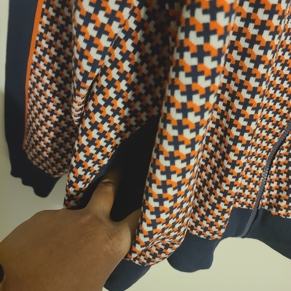 Zara | Men's Geometric or Jacquard Cardigan Sweater Jacket (Size XL) - Picture 9 of 15